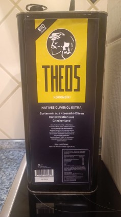 Olivenoele Theos im 5 Liter Kanister Theos im 5 Liter Kanister