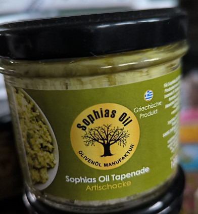 Olivenprodukte Sophias Oil Tapenade Artischocke Sophias Oil Tapenade Artischocke